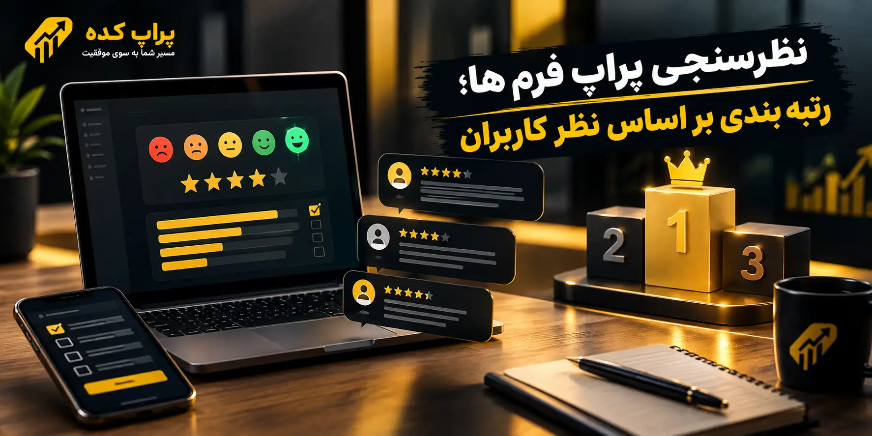 نظرسنجی پراپ فرم ها؛ رتبه بندی بر اساس نظر کاربران